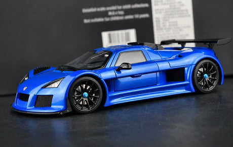 [AutoArt] 1:18 Gumpert 2009 Apollo S modèle bleu moulé sous pression