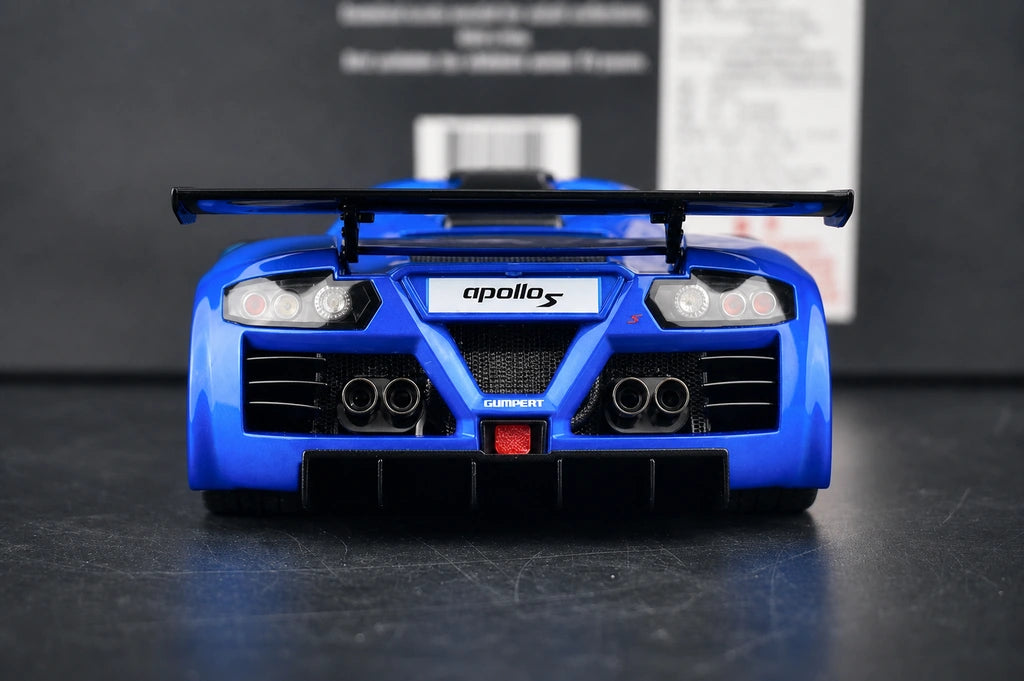 [AutoArt] 1:18 Gumpert 2009 Apollo S modèle bleu moulé sous pression
