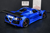 [AutoArt] 1:18 Gumpert 2009 Apollo S modèle bleu moulé sous pression