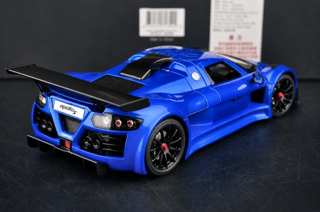 [AutoArt] 1:18 Gumpert 2009 Apollo S modèle bleu moulé sous pression