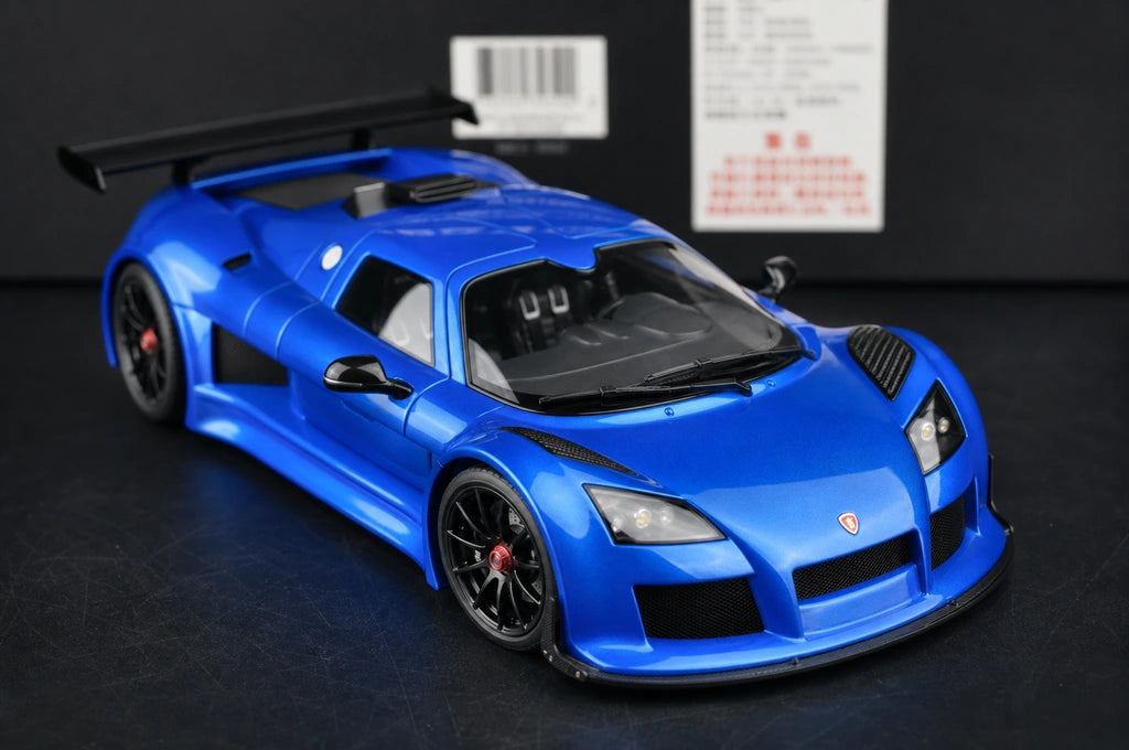 [AutoArt] 1:18 Gumpert 2009 Apollo S modèle bleu moulé sous pression