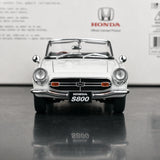 AutoArt Honda 1966 S800 White 1:18 – Collectible Diecast Model Die-Cast