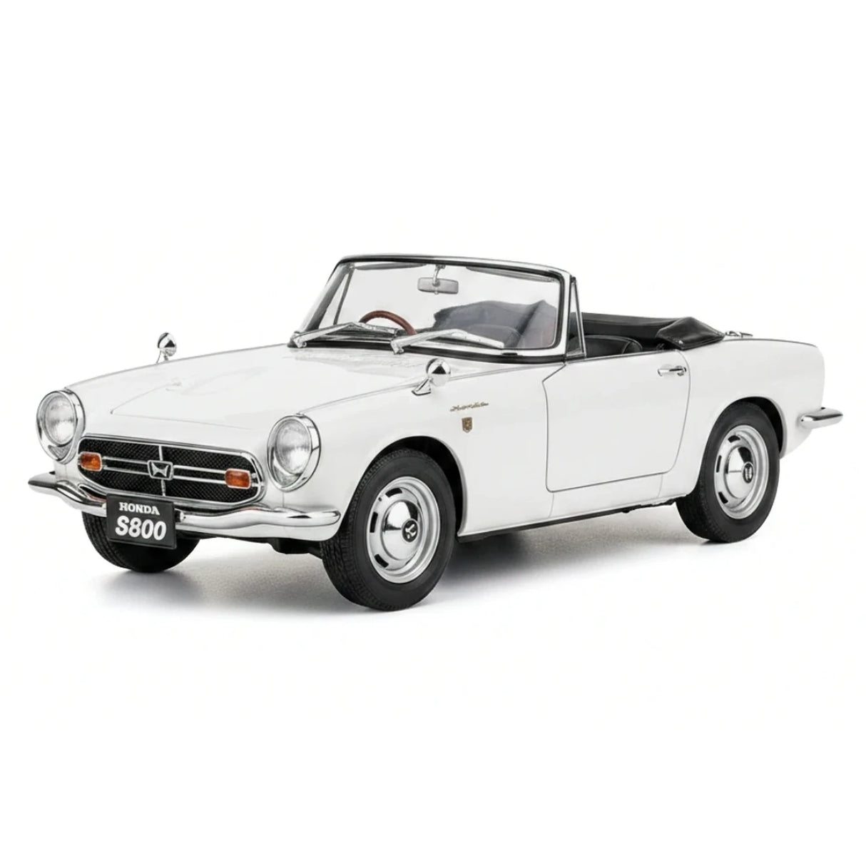 AutoArt Honda 1966 S800 White 1:18 – Collectible Diecast Model Die-Cast