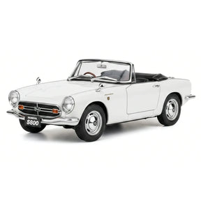 AutoArt Honda 1966 S800 White 1:18 – Collectible Diecast Model Die-Cast