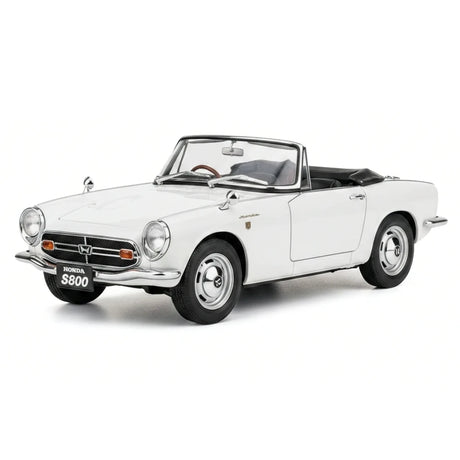 AutoArt Honda 1966 S800 White 1:18 – Keräilyvalittu pienoismalli