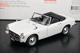 AutoArt Honda 1966 S800 White 1:18 – Collectible Diecast Model Die-Cast