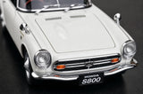 AutoArt Honda 1966 S800 White 1:18 – Collectible Diecast Model Die-Cast