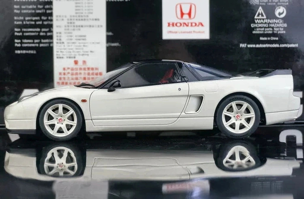 AutoArt Honda 2002 NSX-R NA2 White 1:18 – Collectible Diecast Model Die-Cast