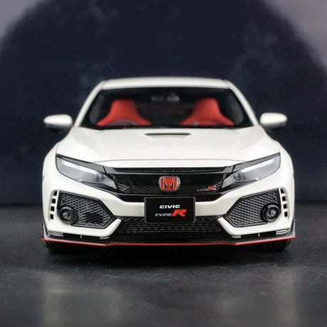 AutoArt Honda 2017 Civic Type-R FK8 White Ensijulkaisu 1:18 – Keräilyvalmisteinen valumalli