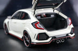 AutoArt Honda 2017 Civic Type-R FK8 White First Release 1:18 – Collectible Diecast Model Die-Cast
