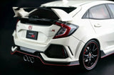 AutoArt Honda 2017 Civic Type-R FK8 White First Release 1:18 – Collectible Diecast Model Die-Cast