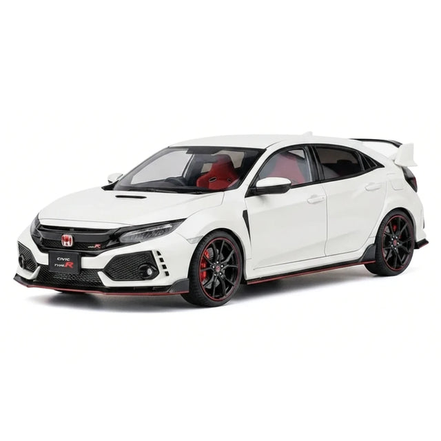 AutoArt Honda 2017 Civic Type-R FK8 White First Release 1:18 – Collectible Diecast Model Die-Cast