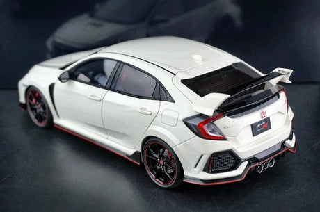 AutoArt Honda 2017 Civic Type-R FK8 White Ensijulkaisu 1:18 – Keräilyvalmisteinen valumalli