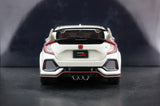 AutoArt Honda 2017 Civic Type-R FK8 White First Release 1:18 – Collectible Diecast Model Die-Cast