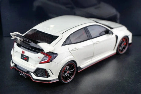 AutoArt Honda 2017 Civic Type-R FK8 White Ensijulkaisu 1:18 – Keräilyvalmisteinen valumalli