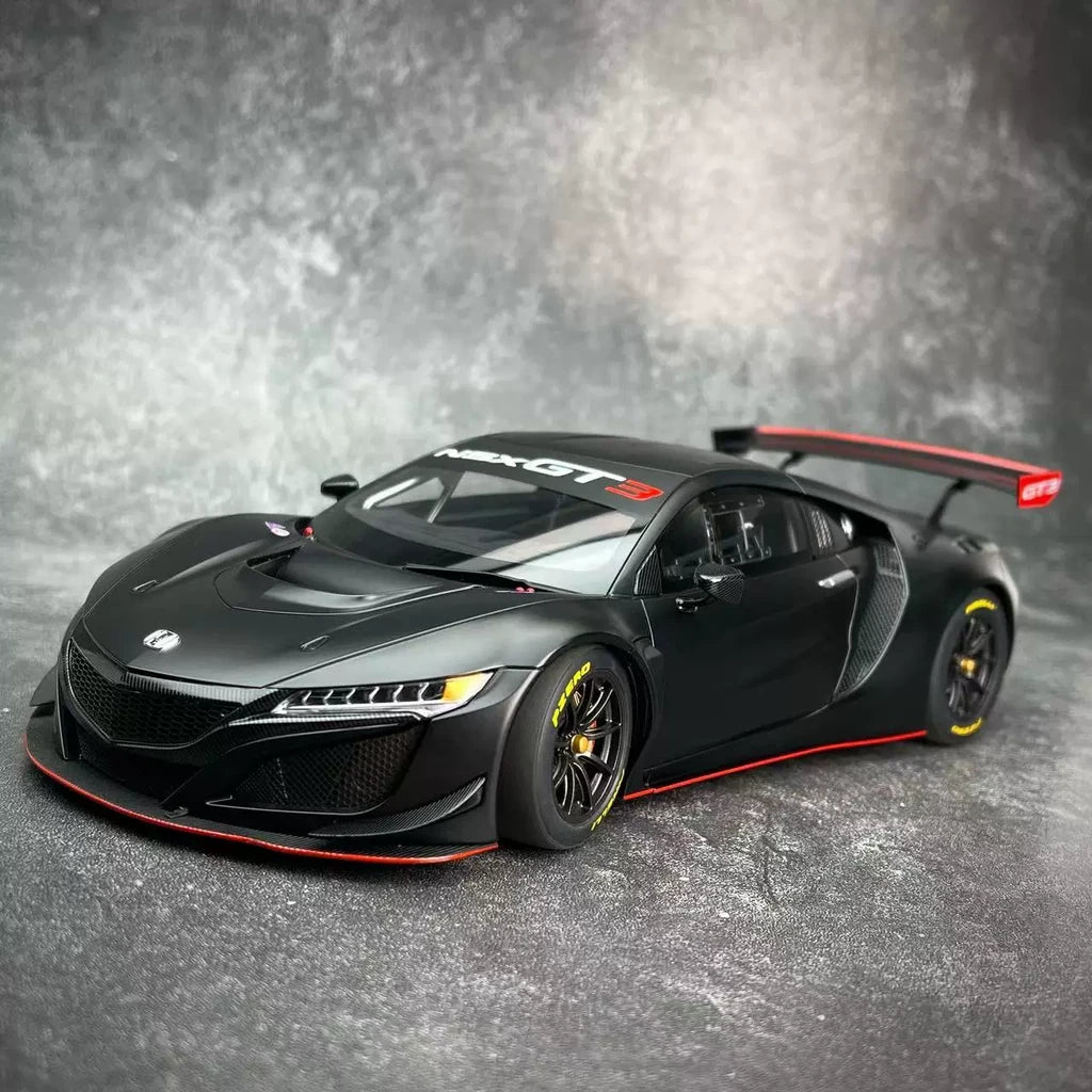 AutoArt Honda 2018 NSX GT3 بلاك 1:18 – نموذج معدني قابل للجمع