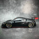 AutoArt Honda 2018 NSX GT3 بلاك 1:18 – نموذج معدني قابل للجمع