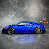 AutoArt Honda 2018 NSX GT3 Blue 1:18 – Collectible Diecast Model Die-Cast