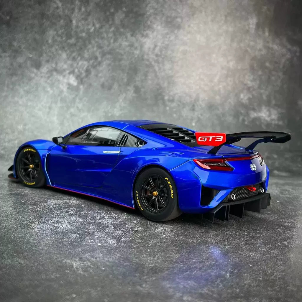 AutoArt Honda 2018 NSX GT3 Blue 1:18 – Collectible Diecast Model Die-Cast