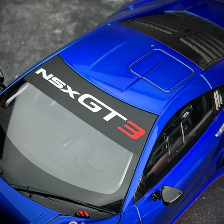 AutoArt Honda 2018 NSX GT3 Blue 1:18 – Keräilyvalittu pienoismalli