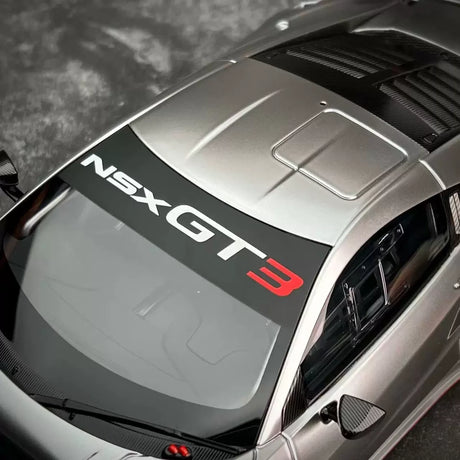 AutoArt Honda 2018 NSX GT3 Silver 1:18 – Keräilyesineitä valuvalumallina