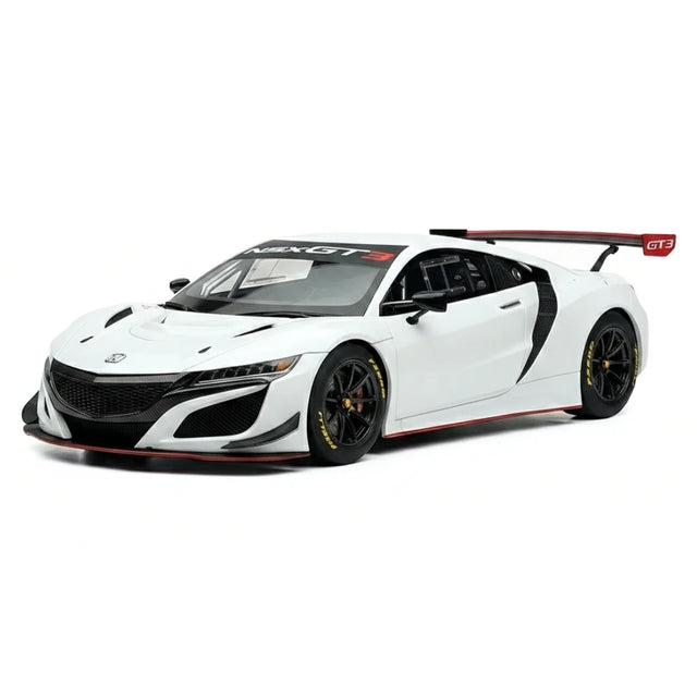 AutoArt Honda 2018 NSX GT3 White 1:18 – Collectible Diecast Model Die-Cast