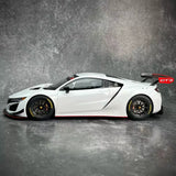 AutoArt Honda 2018 NSX GT3 White 1:18 – Collectible Diecast Model Die-Cast