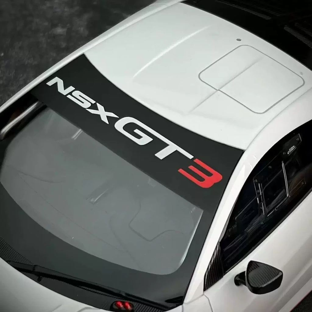 AutoArt Honda 2018 NSX GT3 White 1:18 – Collectible Diecast Model Die-Cast