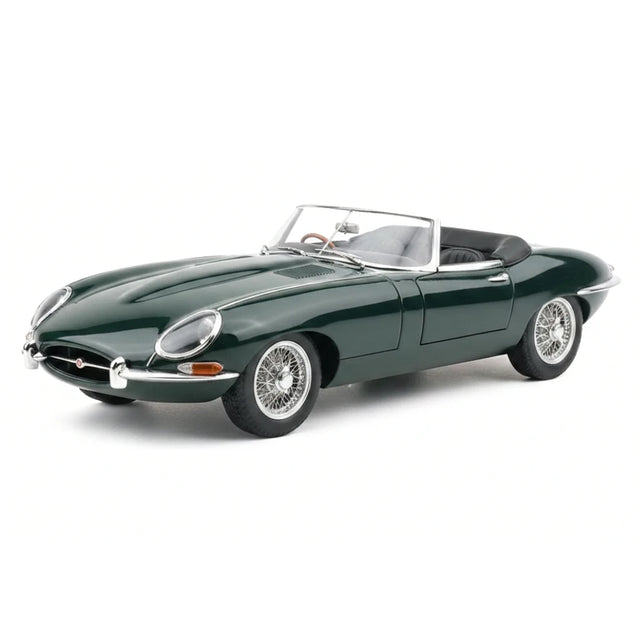 AutoArt Jaguar 1961 E-Type Roadster Green 1:18 – Collectible Diecast Model Die-Cast