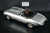 AutoArt Jaguar 1961 E-Type Roadster Silver 1:18 – Collectible Diecast Model Die-Cast