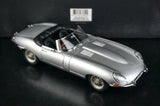 AutoArt Jaguar 1961 E-Type Roadster Silver 1:18 – Collectible Diecast Model Die-Cast