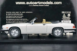 AutoArt Jaguar 1988 XJ-S Convertible vit 1:18 – pressgjuten samlarmodell