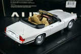 AutoArt Jaguar 1988 XJ-S Convertible vit 1:18 – pressgjuten samlarmodell