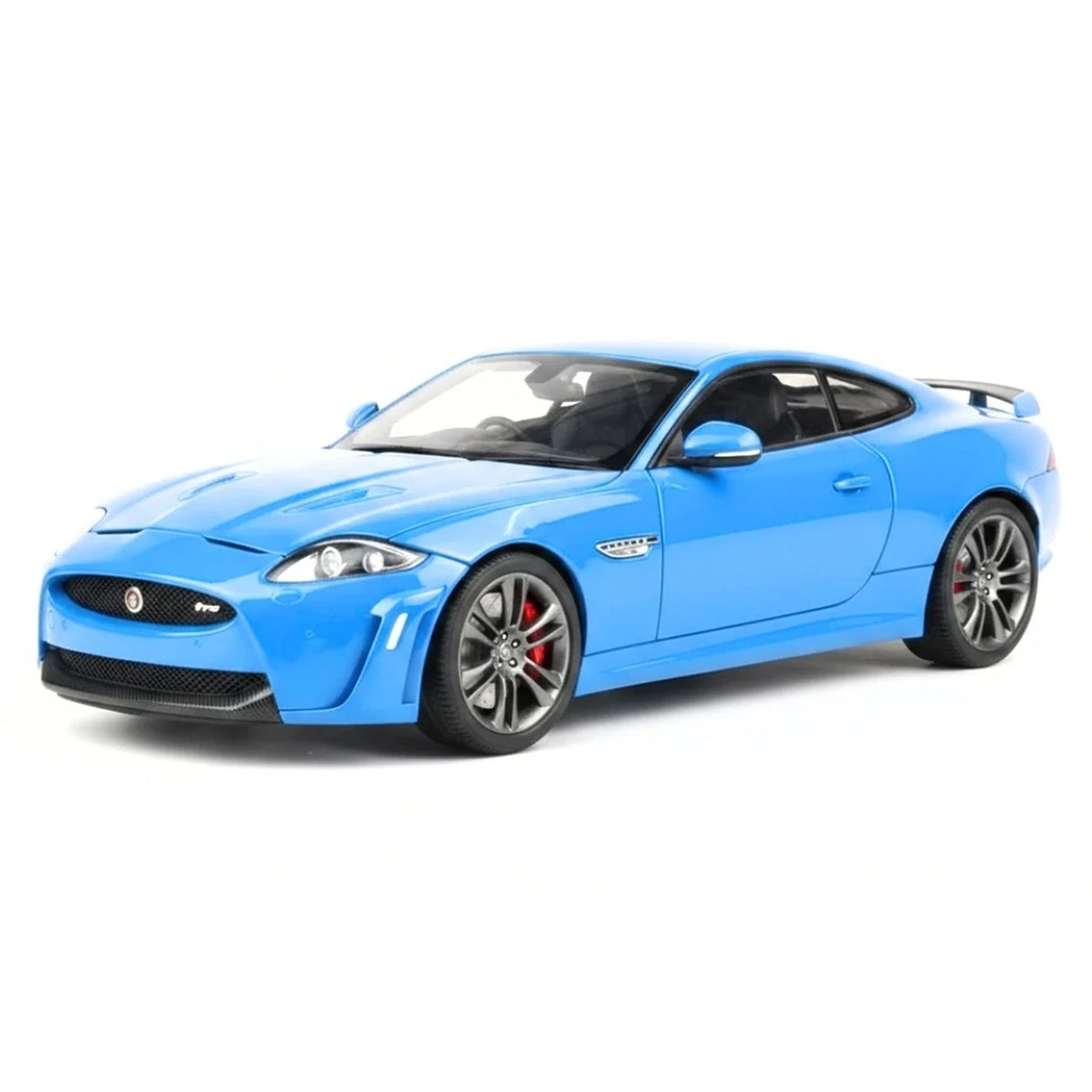 AutoArt Jaguar 2011 XKR-S Blå 1:18 – samlarobjekt i gjutet metallgjutning