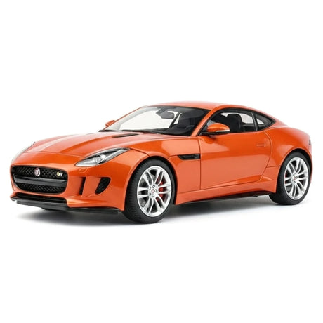 AutoArt Jaguar 2014 F-Type Orange 1:18 – samlarobjekt av gjutna modeller i gjutna metall