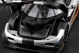 AutoArt Koenigsegg 2014 One1 Silver 1:18 – نموذج معدني قابل للجمع من القالب المصبوب