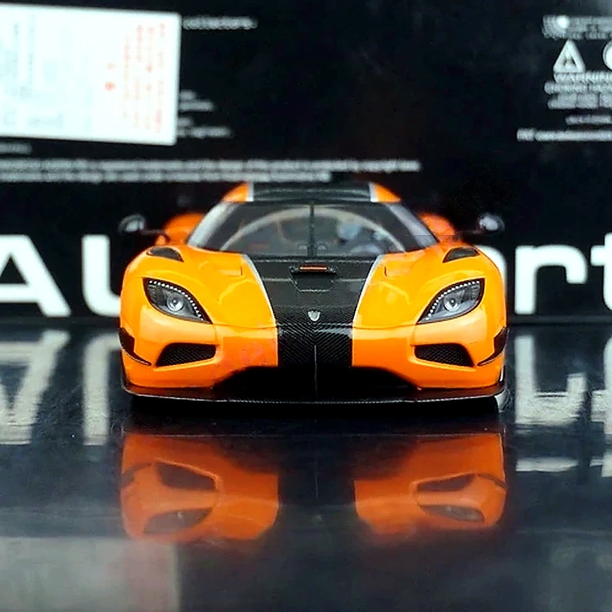 AutoArt Koenigsegg 2015 Agera RS Orange 1:18 – Collectible Diecast Model Die-Cast