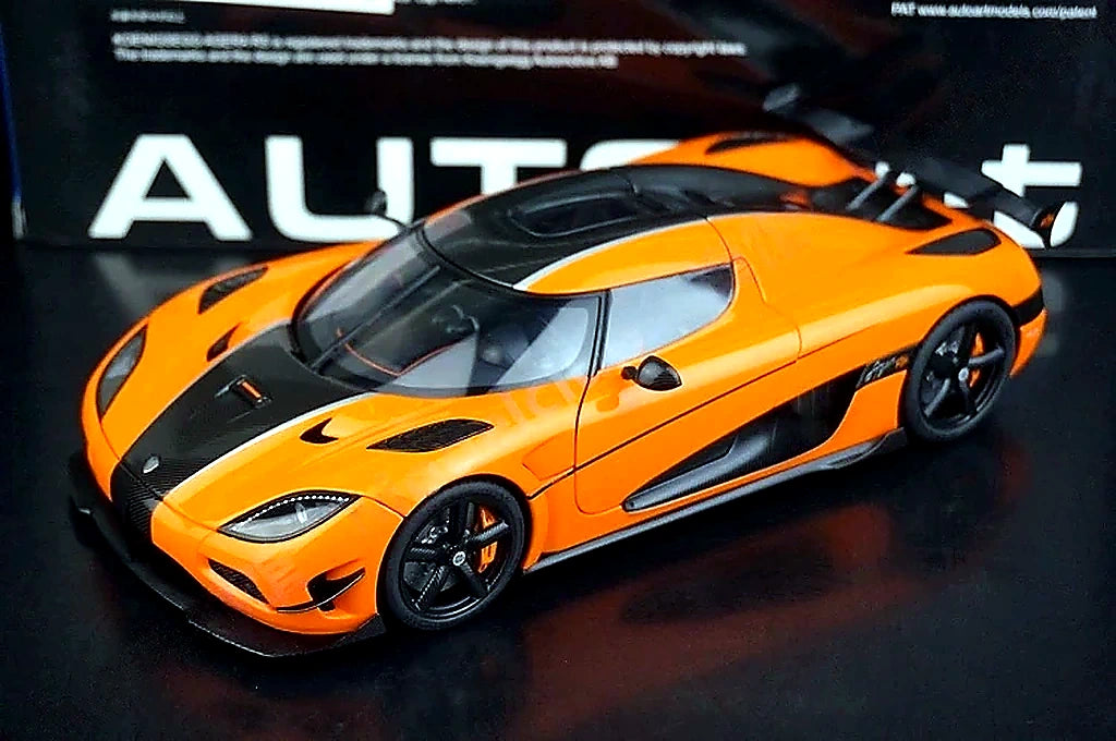 AutoArt Koenigsegg 2015 Agera RS Orange 1:18 – Collectible Diecast Model Die-Cast