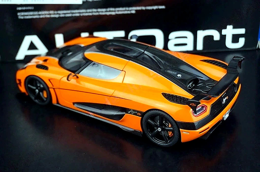 AutoArt Koenigsegg 2015 Agera RS Orange 1:18 – Collectible Diecast Model Die-Cast