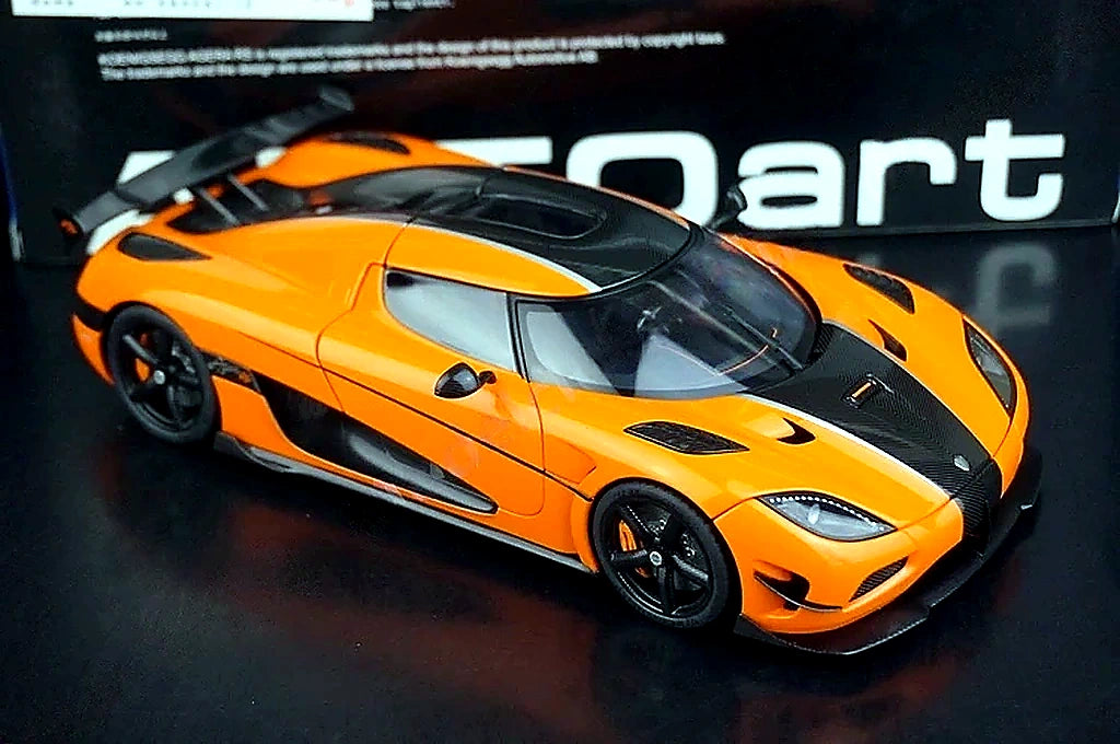 AutoArt Koenigsegg 2015 Agera RS Orange 1:18 – Collectible Diecast Model Die-Cast