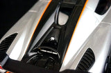 AutoArt Koenigsegg 2015 Agera RS سيلفر 1:18 – نموذج معدني قابل للجمع مصبوب، مصبوب.
