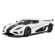AutoArt Koenigsegg 2015 Agera RS وايت 1:18 – نموذج معدني قابل للجمع من القالب المصبوب
