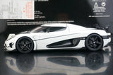 AutoArt Koenigsegg 2015 Agera RS وايت 1:18 – نموذج معدني قابل للجمع من القالب المصبوب