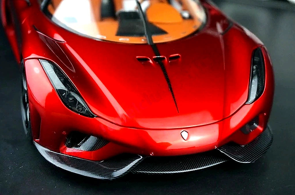 AutoArt Koenigsegg 2016 Regera Burgundy 1:18 – Modello da collezione pressofuso