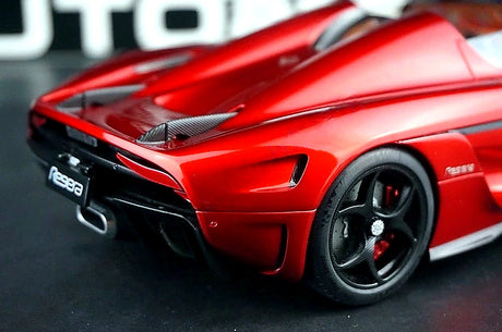 AutoArt Koenigsegg 2016 ريجيرا بورغوندي 1:18 – نموذج معدني قابل للجمع مصبوب، مصبوب.