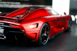 AutoArt Koenigsegg 2016 Regera Burgundy 1:18 – Modello da collezione pressofuso