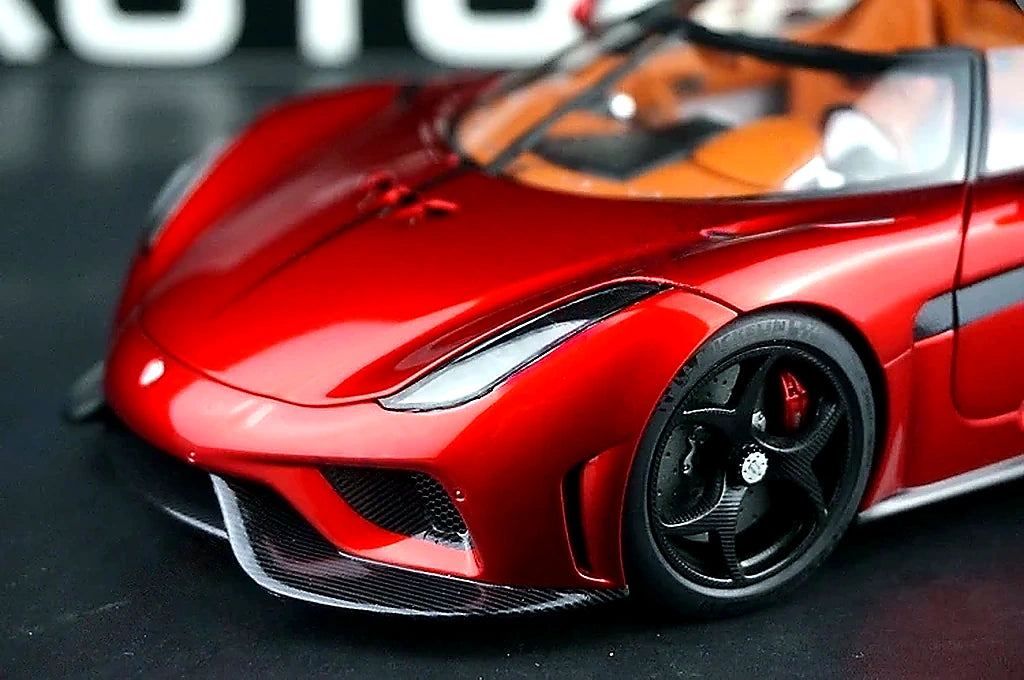AutoArt Koenigsegg 2016 Regera Burgundy 1:18 – Modello da collezione pressofuso