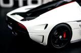 AutoArt Koenigsegg 2016 Regera White 1:18 – Keräilymallinen valuvalumalli