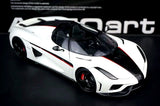 AutoArt Koenigsegg 2016 Regera White 1:18 – Keräilymallinen valuvalumalli