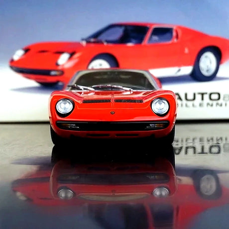 AutoArt Lamborghini 1971 Miura SV Red 1:18 – Keräilyesineet valuvalumallit